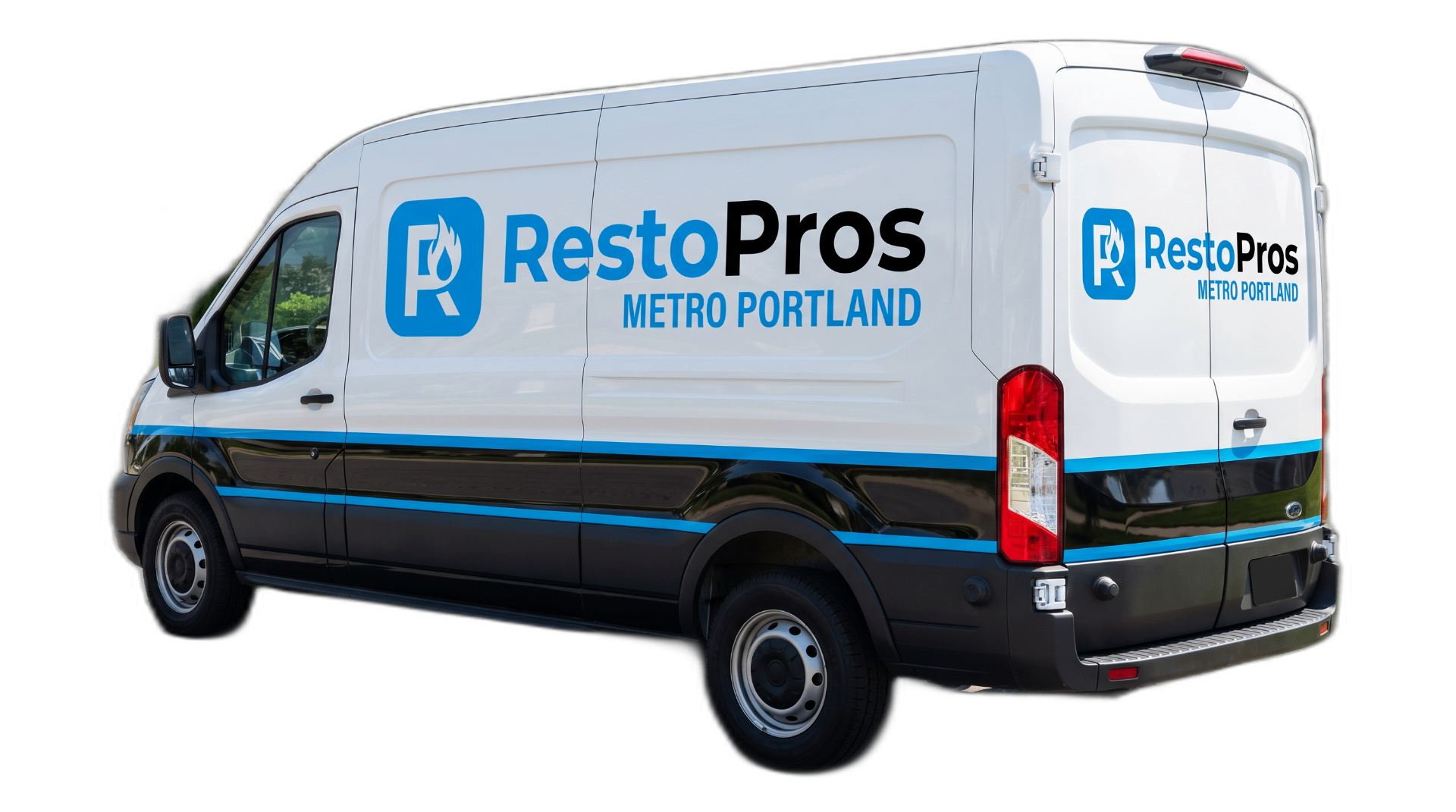 RestoPros Metro Portland service van