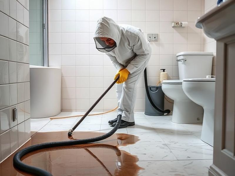 Sewage Backup Cleanup